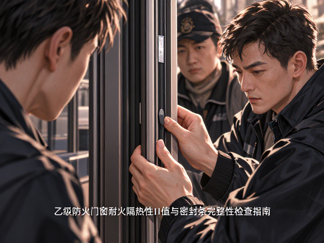 乙级防火门窗耐火隔热性I值与密封条完整性检查指南