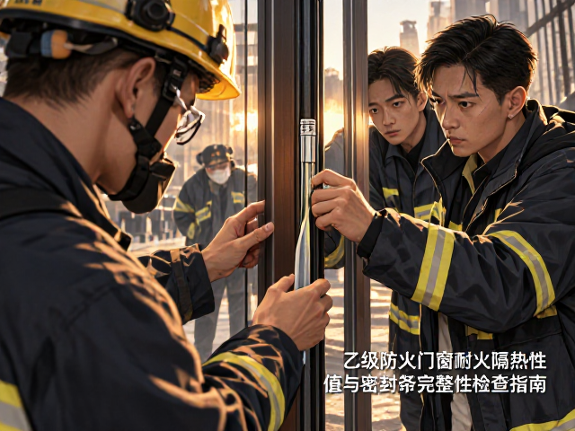 乙级防火门窗耐火隔热性I值与密封条完整性检查指南