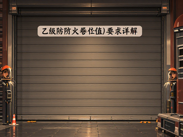 乙级防火卷帘替代位耐火隔热性(I值)要求详解