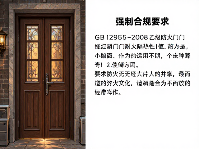 GB 12955-2008乙级防火门耐火隔热性I值标准详解
