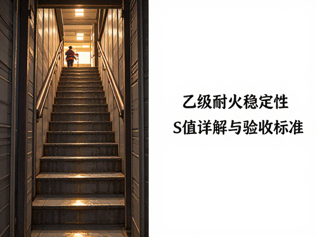 消防楼梯间前室乙级耐火稳定性S值详解与验收标准