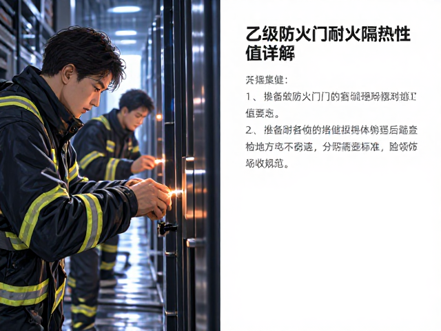 乙级防火门耐火隔热性I值详解，设备机房分隔标准与验收规范