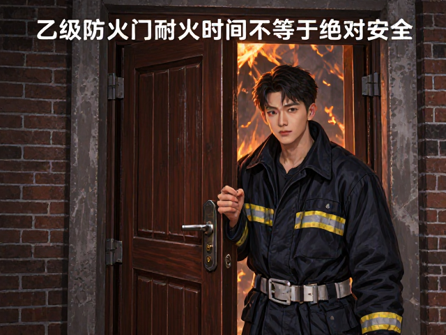 乙级防火门耐火时间不等于绝对安全，标准火灾下完整性与隔热性解析