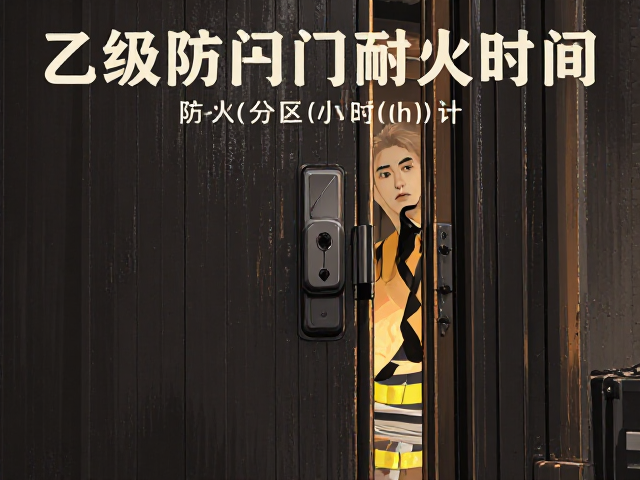乙级防火门耐火时间，防火分区以小时(h)计的具体要求
