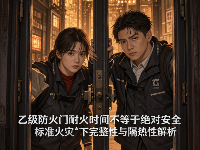 乙级防火门耐火时间不等于绝对安全，标准火灾下完整性与隔热性解析