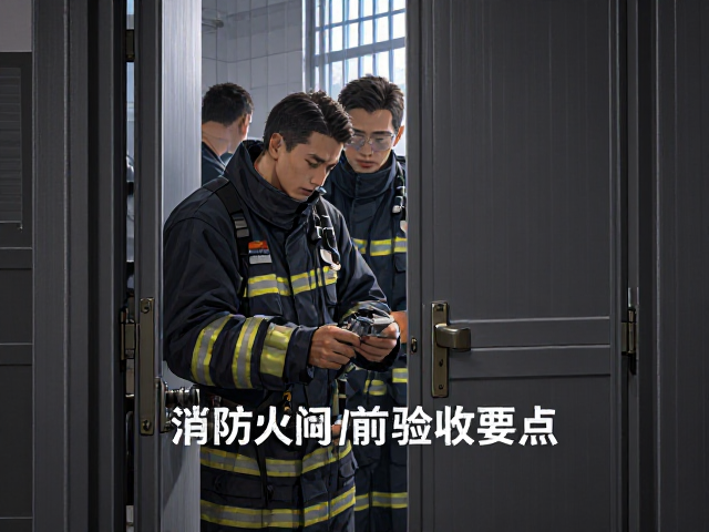 乙级防火门顺序器功能测试指南，消防楼梯间前室验收要点