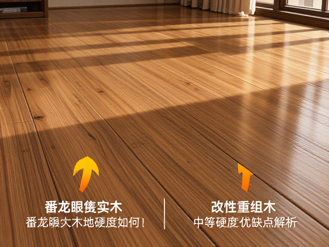 番龙眼实木地板硬度如何？对比改性重组木，中等硬度优缺点解析