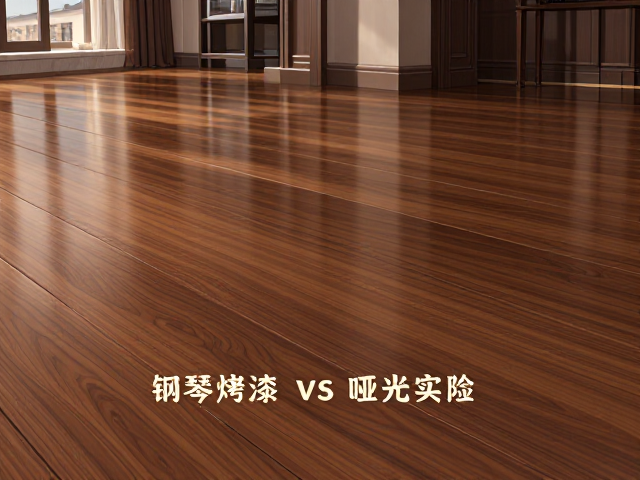 哑光实木地板怎么选?钢琴烤漆vs哑光实拍对比,避坑指南