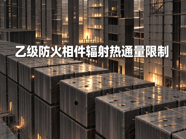 乙级防火构件辐射热通量限制，反映建筑构件防火安全性能的关键指标