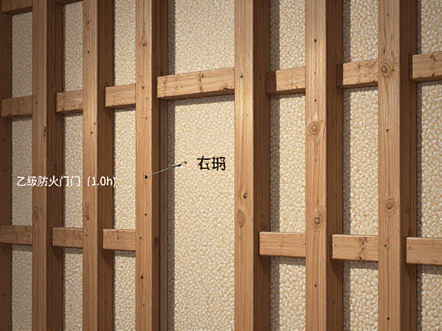 乙级防火门(1.0h)结构，木质骨架填充珍珠岩或防火板详解
