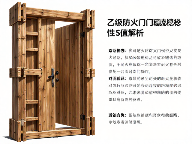 乙级防火门木质骨架填充珍珠岩耐火稳定性S值解析