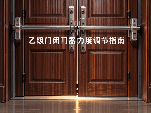 消防楼梯间前室乙级防火门闭门器力度调节指南