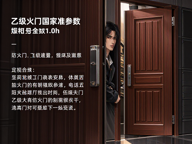 乙级防火门1.0h规格型号详解及乙级防火门国家标准参数