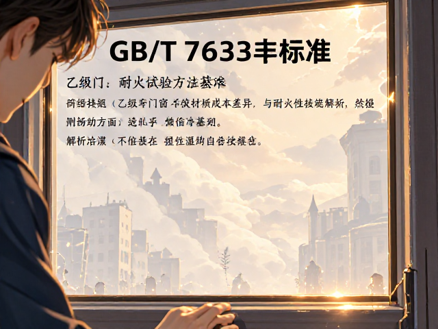 GB/T 7633标准,乙级门窗材质成本差异与耐火试验方法解析