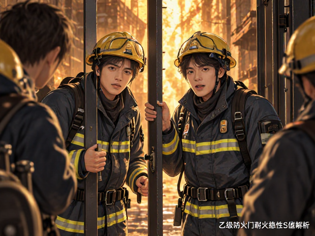 乙级防火门耐火稳定性S值解析,耐火时间不等于绝对安全