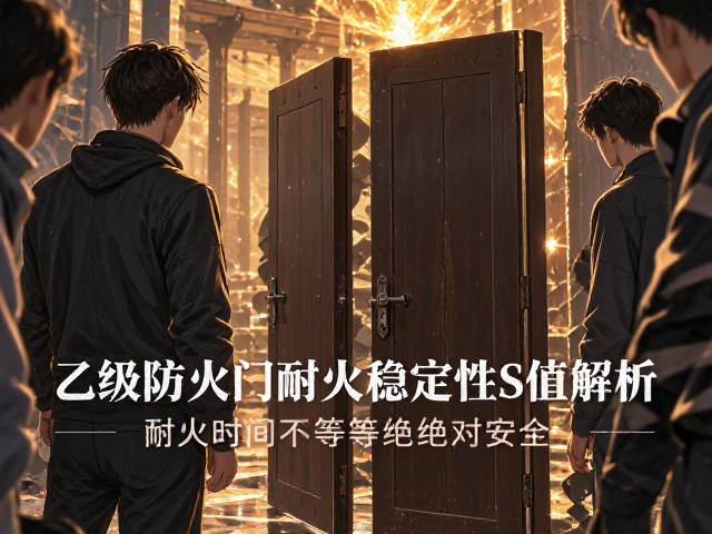 乙级防火门耐火稳定性S值解析,耐火时间不等于绝对安全