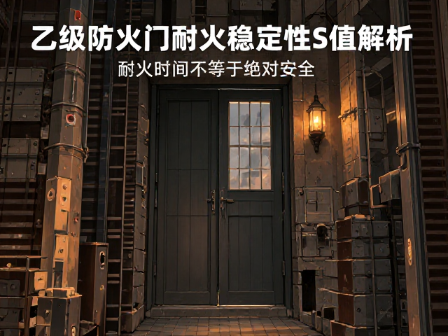 乙级防火门耐火稳定性S值解析,耐火时间不等于绝对安全