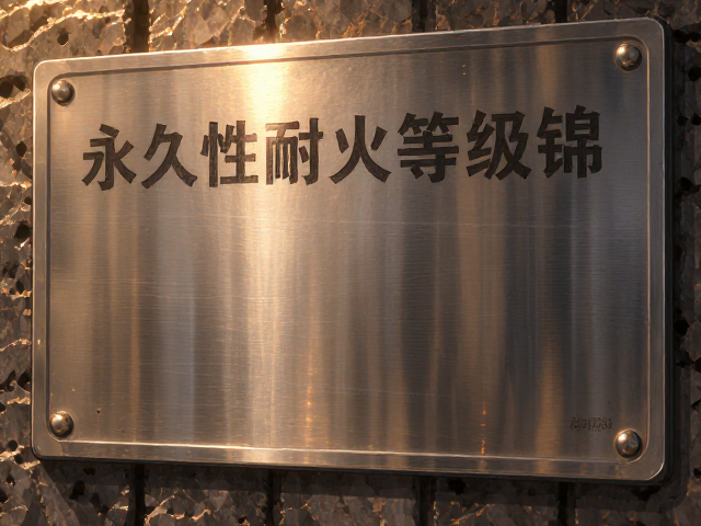 GB/T 7633乙级耐火试验，如何获取永久性耐火等级铭牌？
