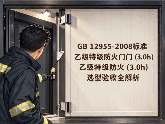 GB 12955-2008标准,乙级特级防火门(3.0h,)选型与验收全解析
