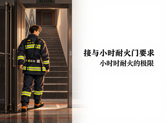消防楼梯间前室乙级防火门开启面积与小时耐火极限要求详解