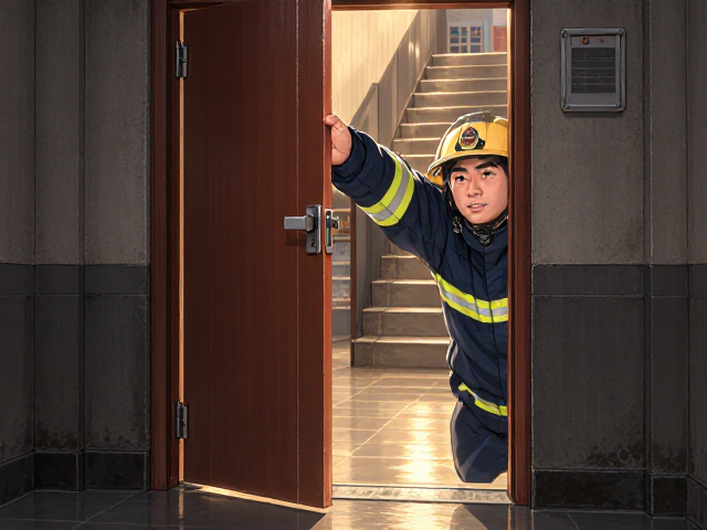 消防楼梯间前室乙级防火门开启面积与小时耐火极限要求详解