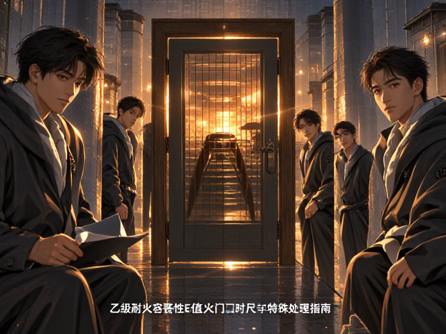乙级耐火完整性E值防火门定制尺寸与特殊处理指南