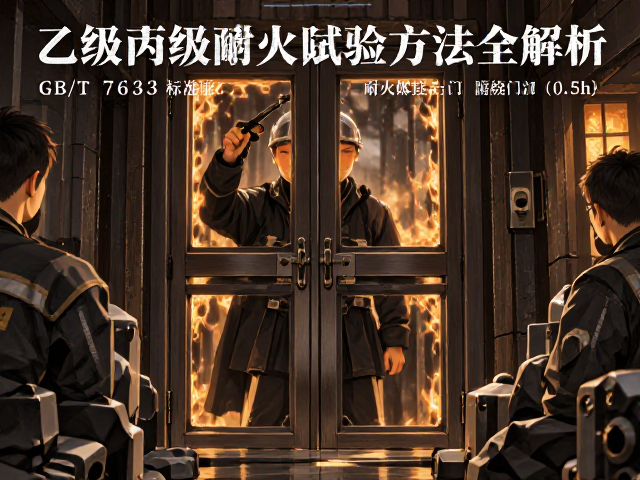 GB/T 7633标准,乙级丙级防火门(0.5h)耐火试验方法全解析