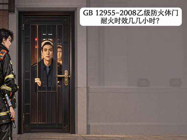 GB 12955-2008乙级防火门耐火时效几小时?详解标准计量单位