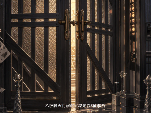 乙级防火门耐火稳定性S值解析，为何难敌甲级1.5h防火时效？