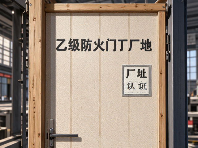 乙级防火门厂名厂址与认证标志识别,木质骨架填充珍珠岩或防火板详解