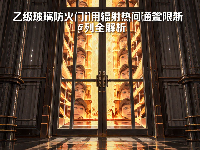乙级玻璃防火门用复合防火玻璃？辐射热通量限制全解析