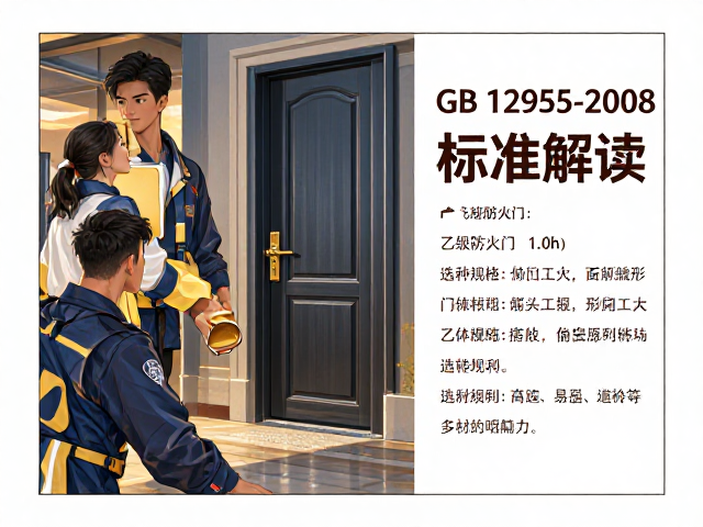 GB 12955-2008标准解读，乙级防火门(1.0h)规格要求与选购指南