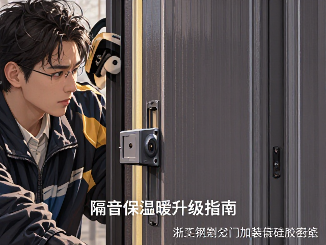 浙江永康普通钢制防盗门加装硅胶密封条，隔音保温升级指南