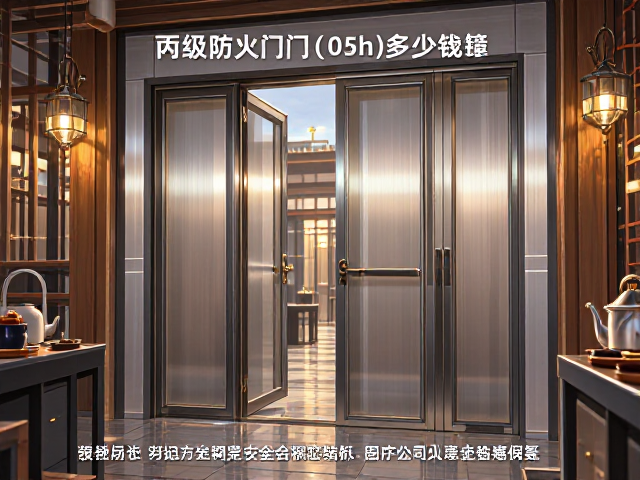 丙级防火门(0.5h)多少钱?普通钢制铝合金蜂窝芯结构解析与选购指南