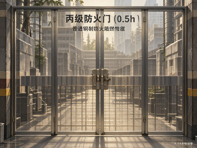 丙级防火门(0.5h)规格，普通钢制防火阻燃性能与选购指南