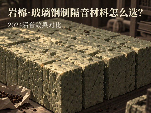 岩棉玻璃棉与硅胶普通钢制隔音材料怎么选？2024隔音效果对比