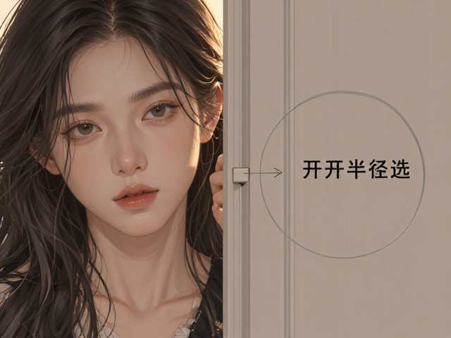 单开平开怎么选?现代简约风格开启半径计算指南