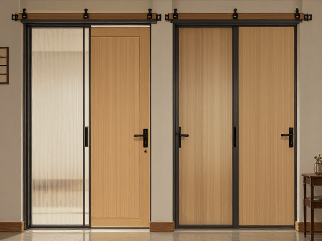 铝合金吊轨推拉门怎么选？单开平开与顶部吊轨优缺点对比