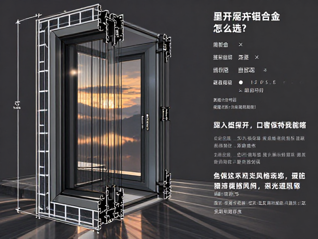 单开平开铝合金门窗怎么选？匹配建筑装修风格指南
