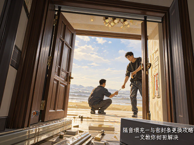 隔音填充与密封条更换攻略,单开平开门隔音差?一文教你彻底解决