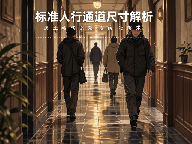 走廊通道多宽？标准人行通道尺寸解析，满足高频日常通行需求