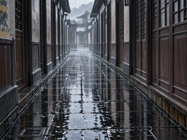 走廊雨天防溅隔音降噪,通道排水改造全攻略