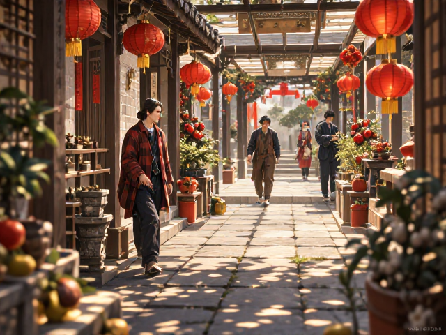庭院维护进出攻略，走廊通道节日装饰挂载与收纳