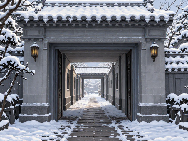 雪天承重抗冻!挑高双层门洞走廊通道装修指南