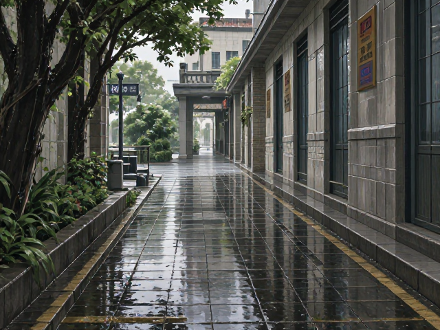 潮湿多雨地区走廊通道防滑改造指南,标准人行通道安全规范