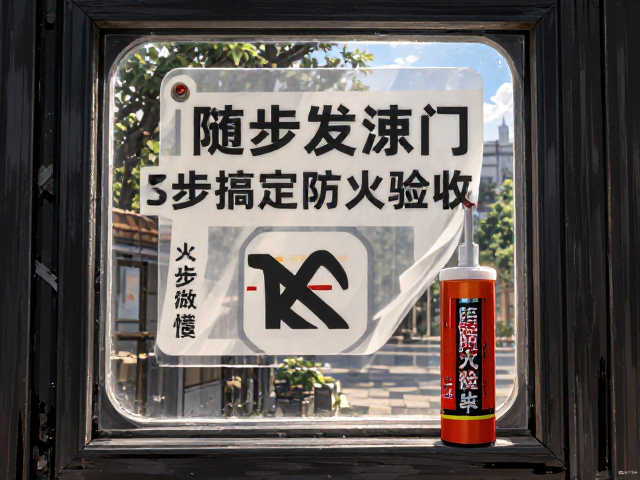 方形防火视窗,专用发泡胶,常闭防火门提示贴,3步搞定防火验收