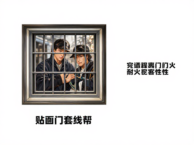 方形防火视窗与门贴脸门套线安装，如何确保耐火完整性？