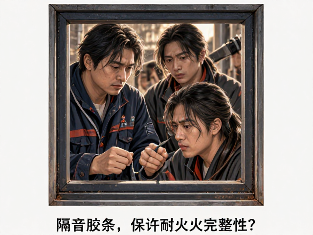 方形防火视窗如何通过隔音胶条确保耐火完整性？