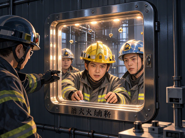 方形防火视窗防撬钢板五金耐火试验全解析，揭秘防火安全核心标准