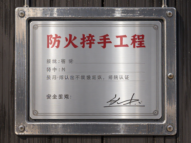 锌合金压铸方形防火视窗,附防火等级铭牌,安全认证详解